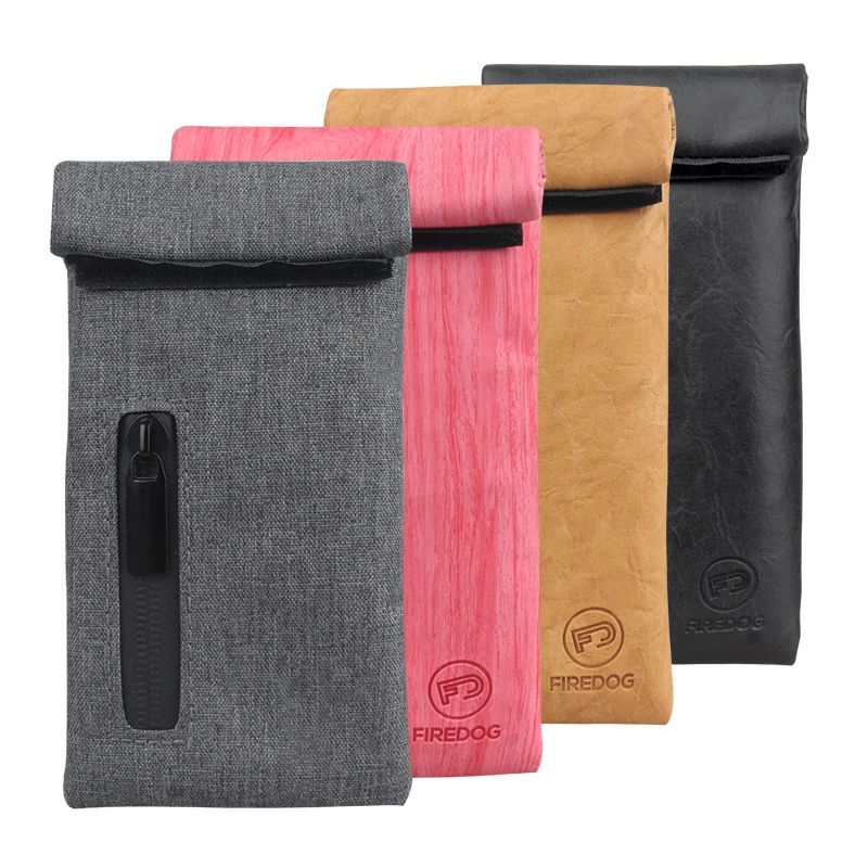 

REUP Smell Proof Pocket Pouch Hook Loop Discreet Travel Smoker Stash Bag Case