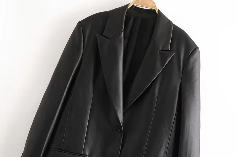 2020 New Fashion Designer Blazer Loose Jacket long sleeve Women's single Breasted Casual Buttons Blazer