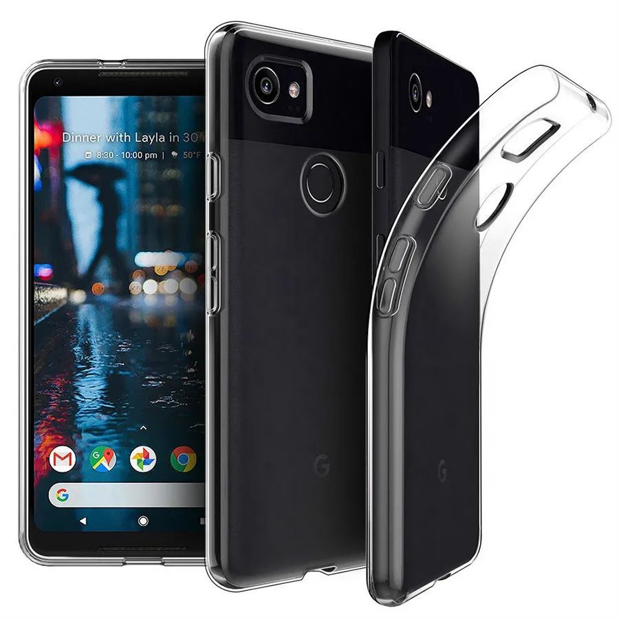 Мягкий прозрачный силиконовый чехол из ТПУ для Google Pixel 2 3 3A 4 XL XL|Бамперы| |