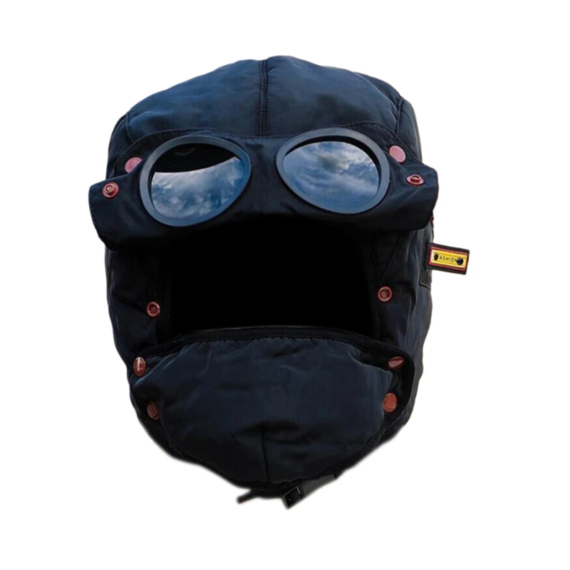 

Новая модная теплая шапка для мужчин и женщин, зимние шапки оригинального дизайна для женщин и детей, водонепроницаемая шапка с капюшоном и ...