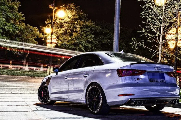 Спойлер для S3 Audi A3 модель V задний спойлер из АБС материала 2012 2015|rear spoiler|car rear wingrear