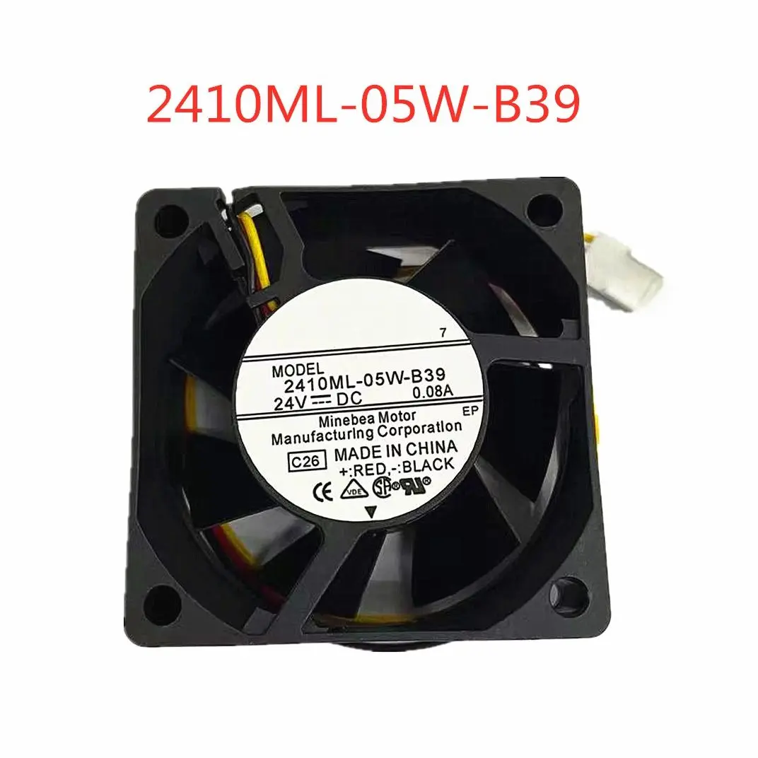 

Для модели 2410ML-05W-B39 C26 DC 24V 0.08A 3-проводной 60x60x25 мм вентилятор охлаждения сервера