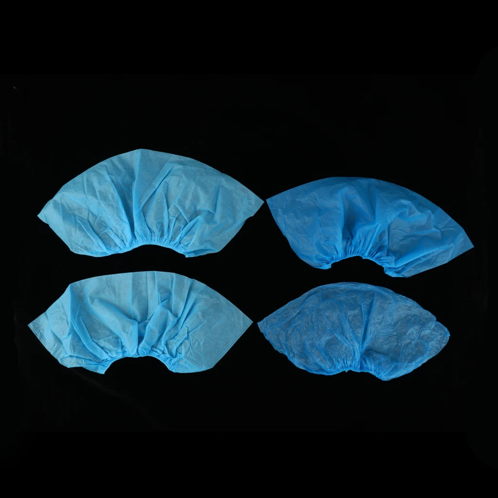 

100 PCS Protective Disposable Shoe Covers / Overshoe / Anti-slip / for Hospital Home