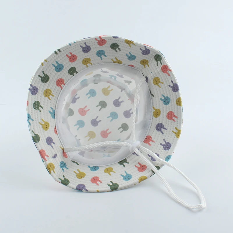 Летняя Детская Солнцезащитная шляпа Панама детское ведро с мультяшным рисунком