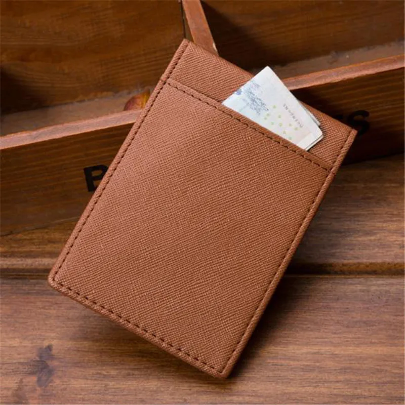 Минималистичный мужской металлический зажим для денег набор карт съемный из