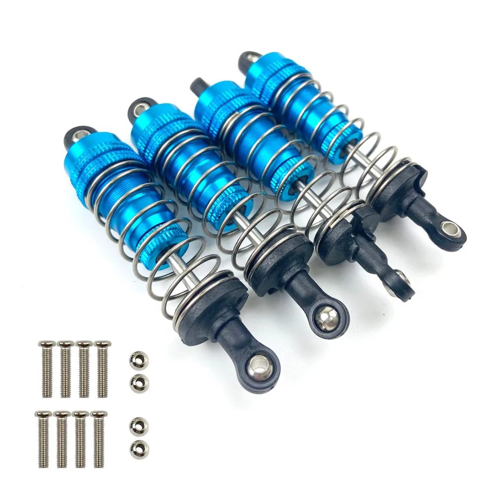 4 шт. Wltoys 144001 запчасти металлический амортизатор замена аксессуар подходит для