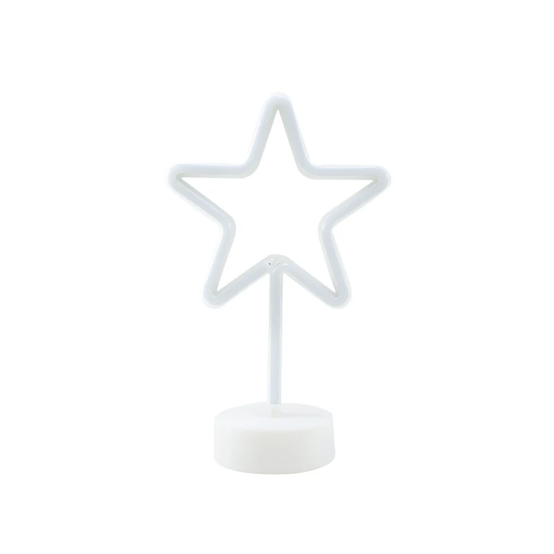 Ночник Радуга Звезда Неоновые Вывески Свет Фламинго Единорог Свадебный Бар