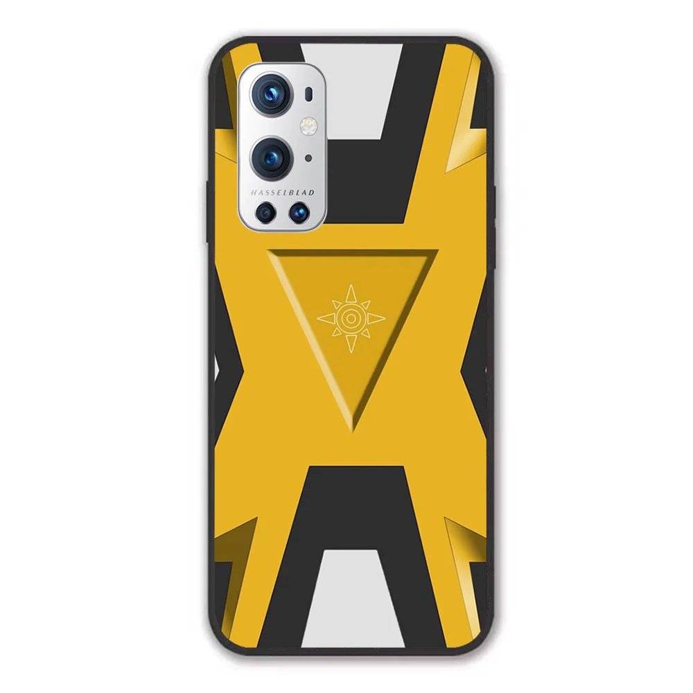 

For OnePlus Crest of Courage Soft TPU Border OnePlus 7 7T 7Pro 8 8T 8Pro 9 9Pro Case