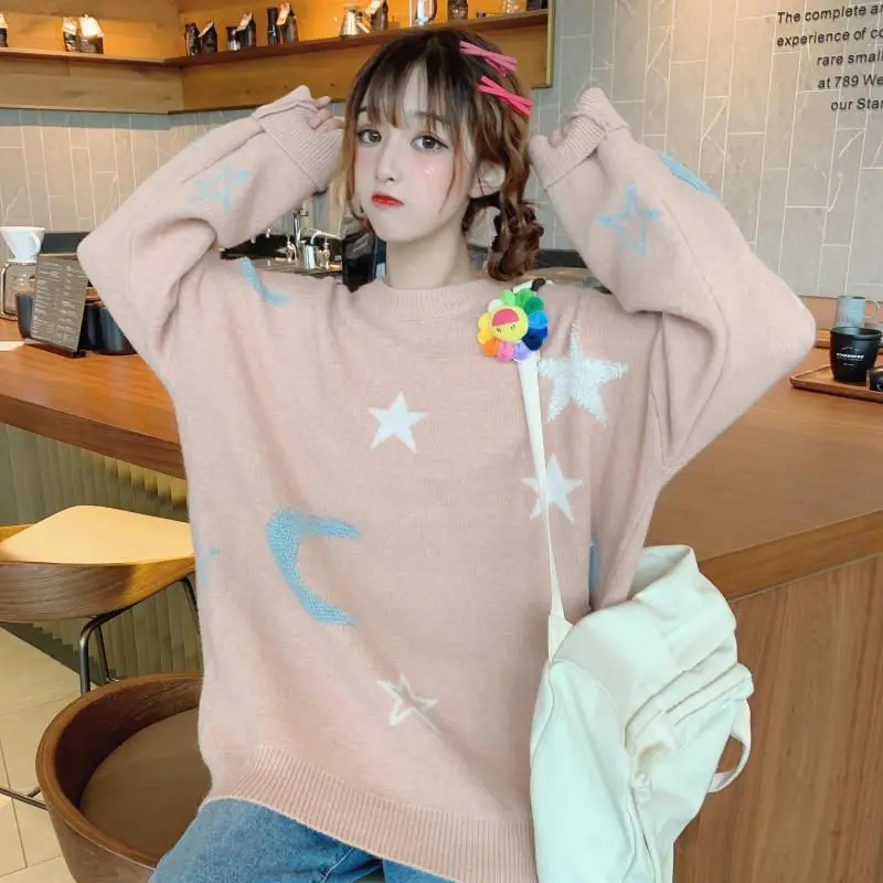 Cheap wholesale 2021 spring autumn winter new fashion casual warm nice women Sweater woman female OL Pullover Ay0224