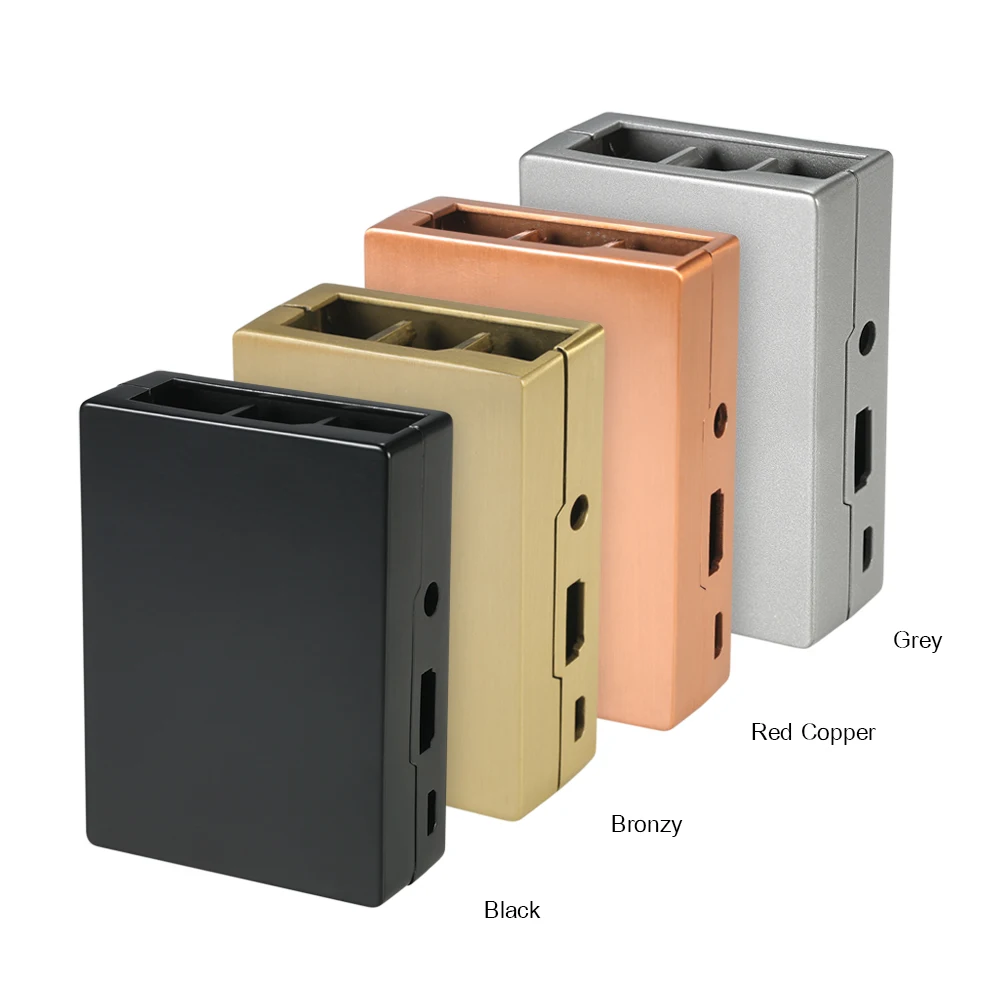 Новый защитный чехол из алюминиевого сплава корпус коробка для Raspberry Pi 3 2 и B + |