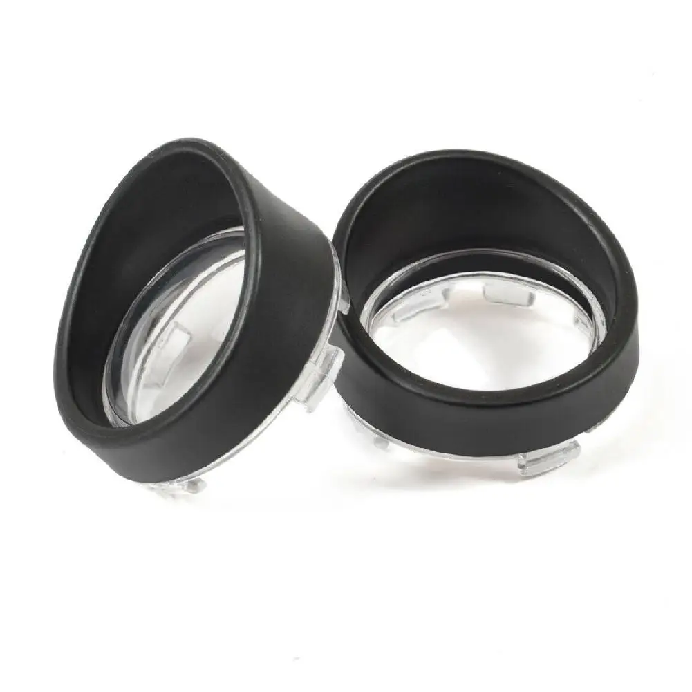 1 Pair Chrome Visor-Style Turn Signal Light Bezels 4 Colors Lens for Harley Davidson Motorcycle Accessories |