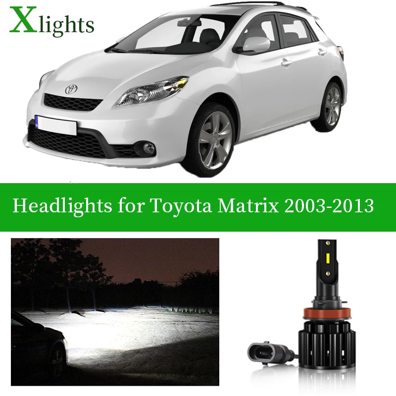 X светильник s для Toyota Matrix 2003-2014 светодиодная лампа фасветильник ближнего и
