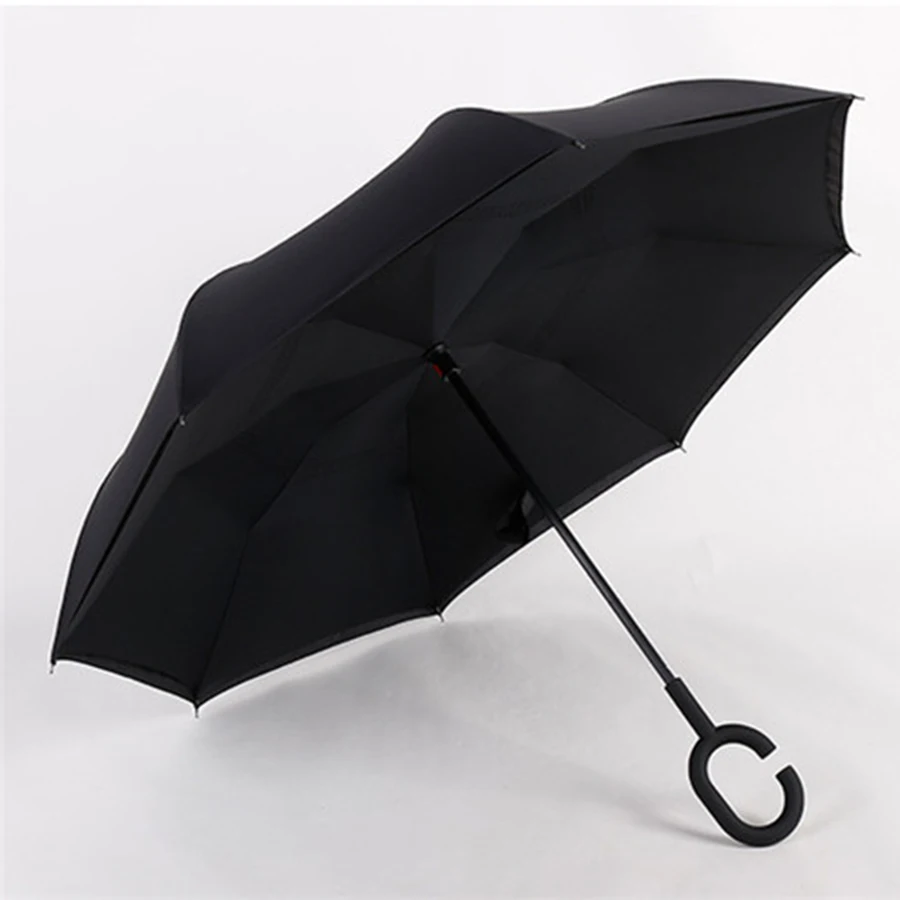 Woman Small Fresh Folding Umbrella Long Handle Clear Umbrellas Flower Zont Colorful Regenschirm Wedding Parasol 5U | Дом и сад
