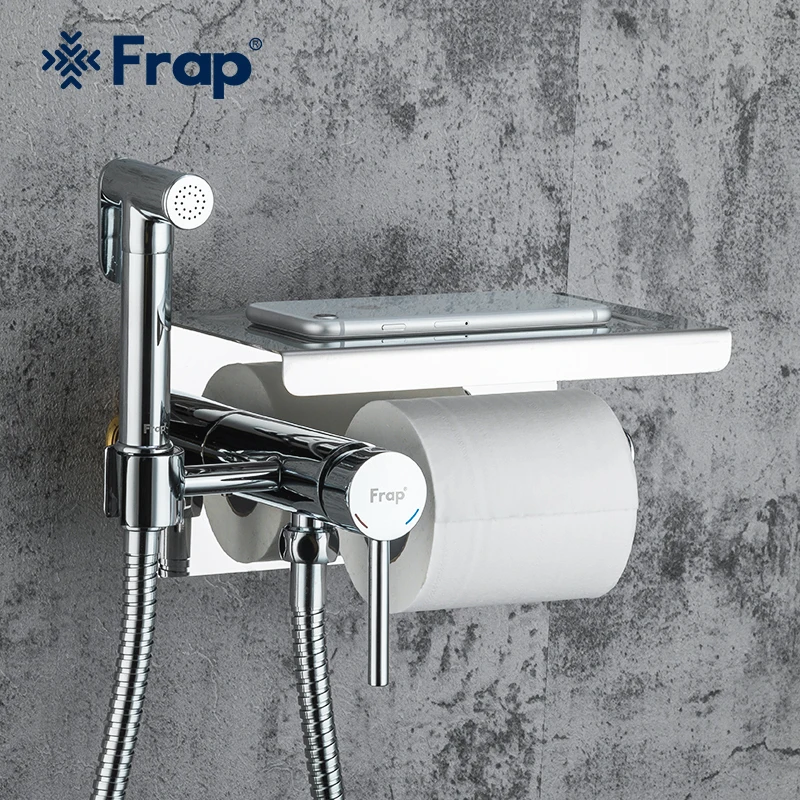 Латунный одиночный угловой клапан Frap для холодной и горячей воды смесители биде