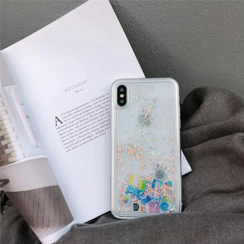 App Quicksand Case For Huawei Honor Nova 3 3i 4 5 5i V20 Dynamic Liquid Cute Glitter Protective Soft phone Back Cover Coque | Мобильные
