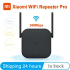 Xiaomi Mijia WiFi ретранслятор Pro 300 м Mi усилитель сетевой расширитель маршрутизатор удлинитель питания Roteador 2 Антенна для маршрутизатора Wi-Fi дома