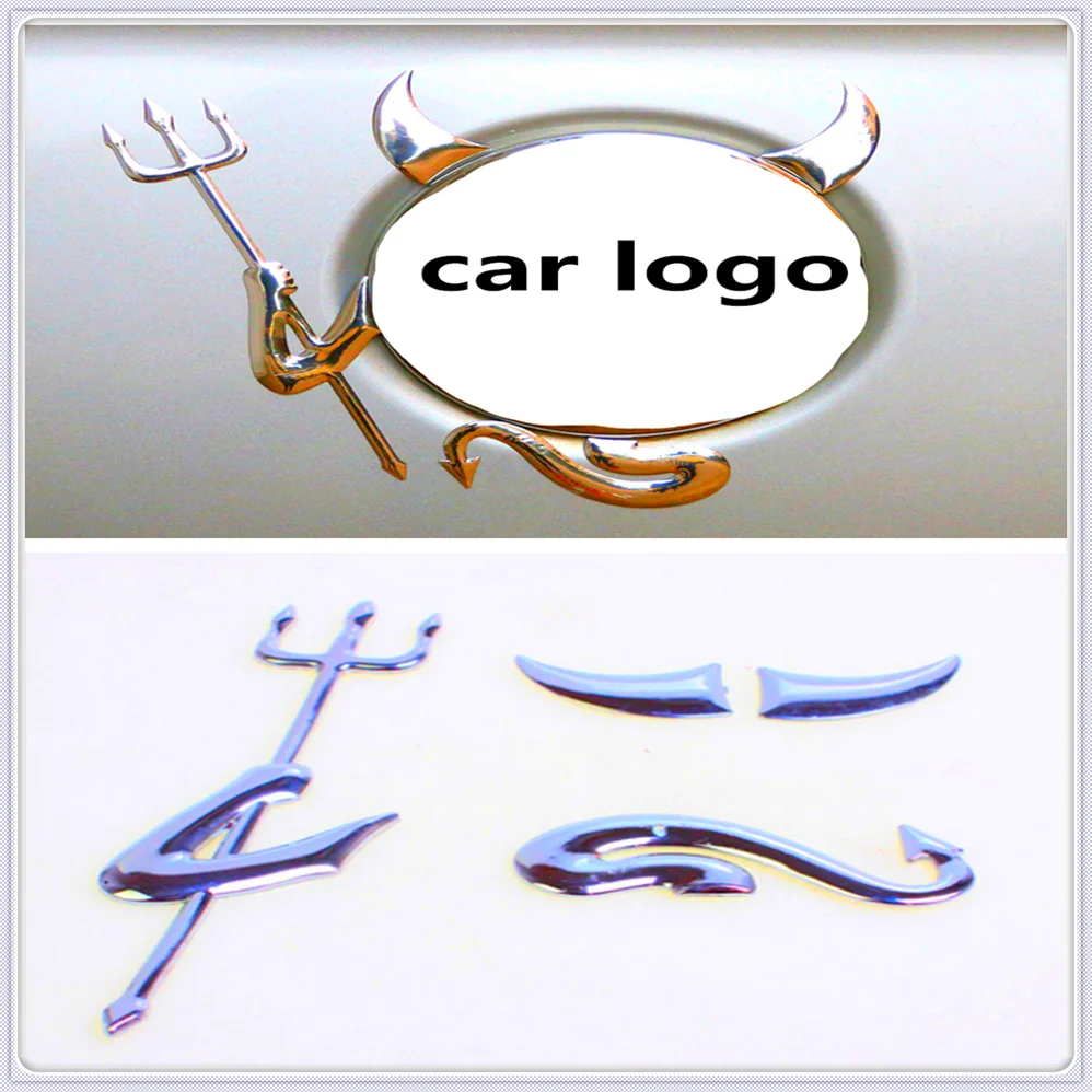 3D Маленький Дьявол автомобильный стикер демон автоэмблема наклейка для Land Rover