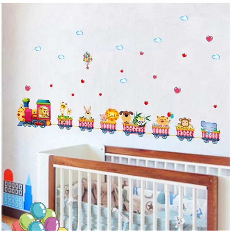 Мультяшное украшение на стену наклейки для детского сада спальни детской