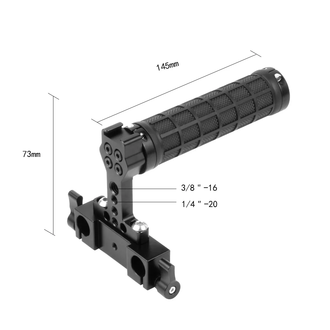 Универсальная клетка FEICHAO для камеры Верхняя ручка рукоятка Холодный башмак