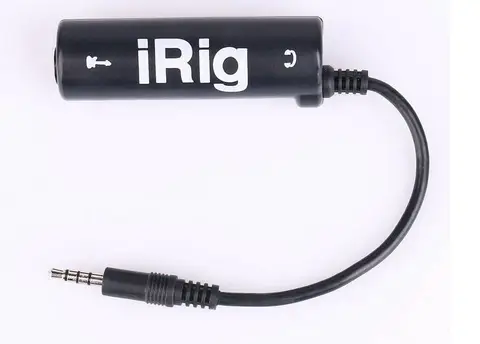 Переходник интерфейса для гитары iRig, тюнеры для гитары iRig для iPhone / iPod