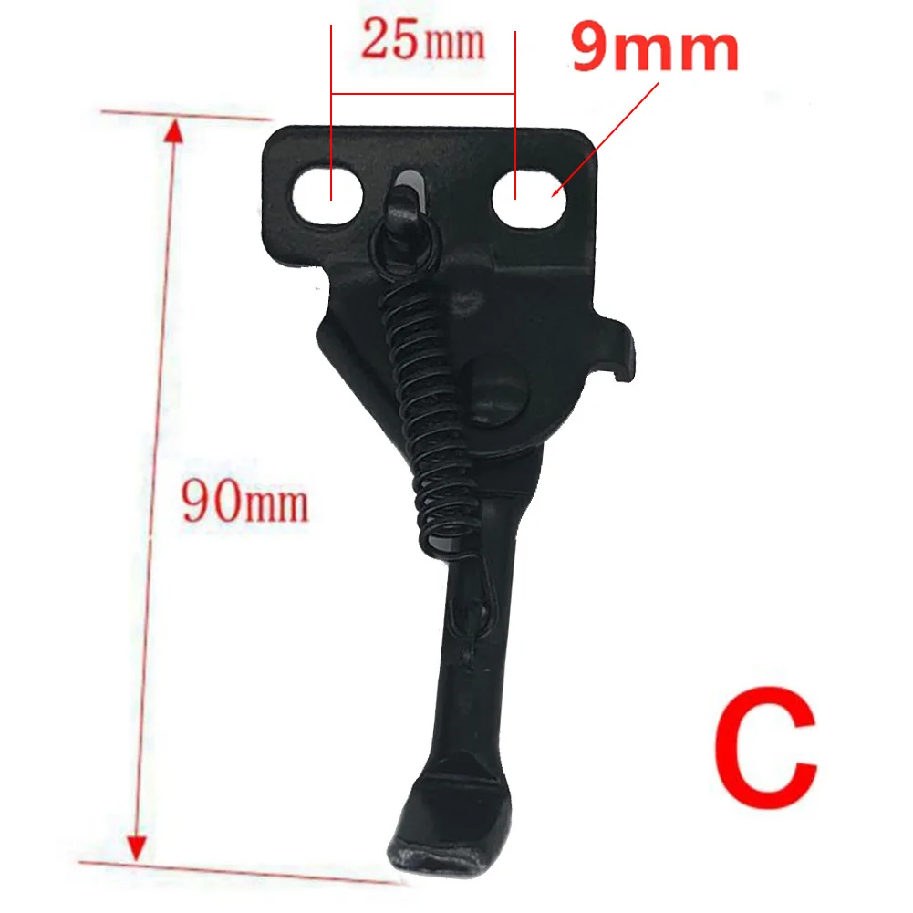 Universal Foot Bracket Scooter Slope 8 inch/10 inch Black Aluminum Alloy