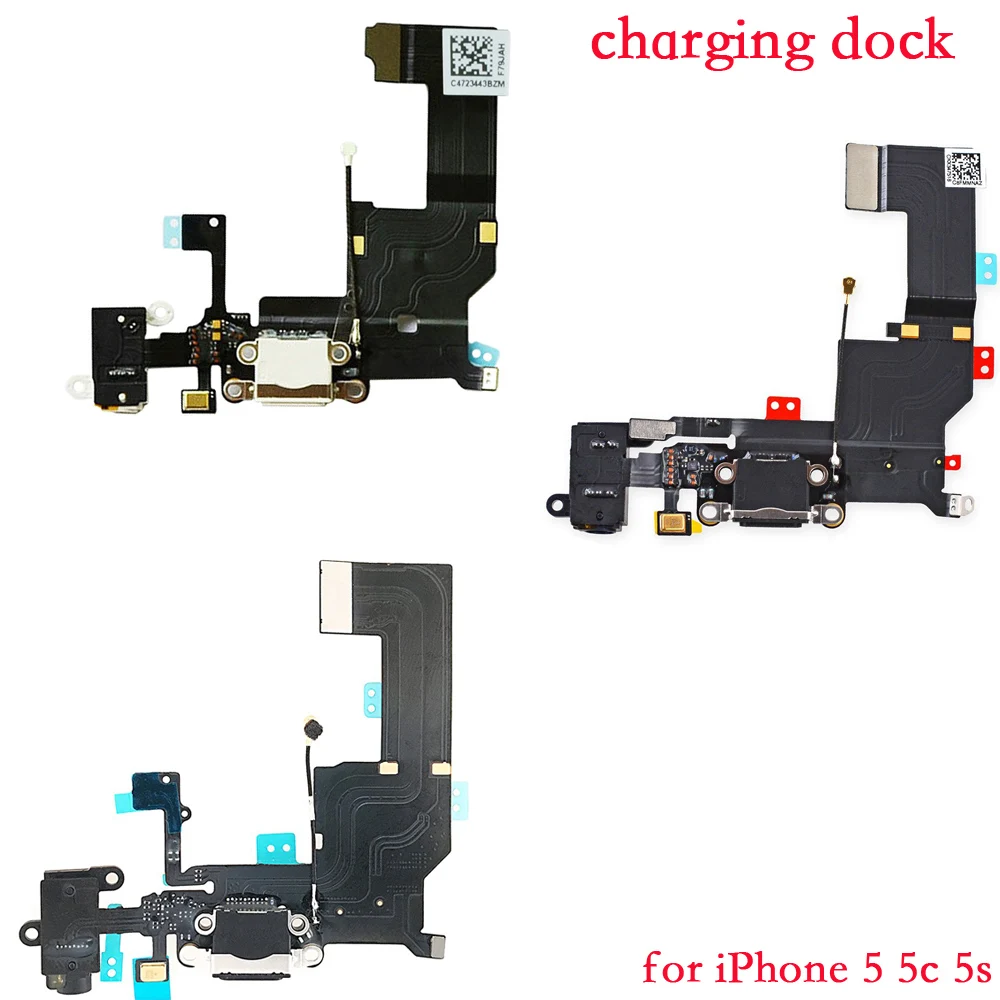 Сменный USB-кабель для iPhone 5 5C док-станция зарядки с разъемом наушников | Мобильные