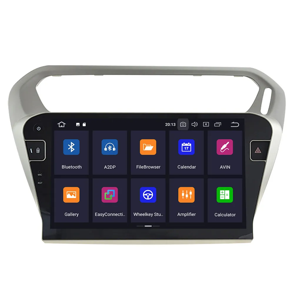 Для Peugeot 301 2008-2014 Android 10 0 PX6 шестиядерный процессор Full touch автомобильный