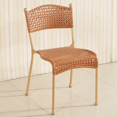 Стул из ротанга маленький стул может накладываться на домашнюю гостиную детский