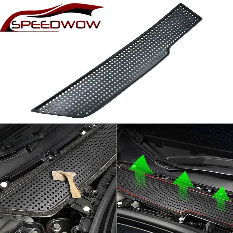 

SPEEDWOW Air Conditioning Air Inlet Air Inlet Protection Cover Dustproof Anti-dirty Purification For Tesla Model 3 2017-2019