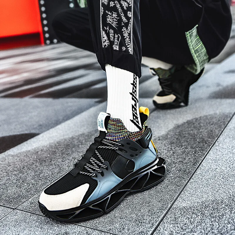 New Designer Men's Shoes Blade Running Shoes for Men High quality Anti skid Damping Breathable Sneakers Man Trend Sport Shoes