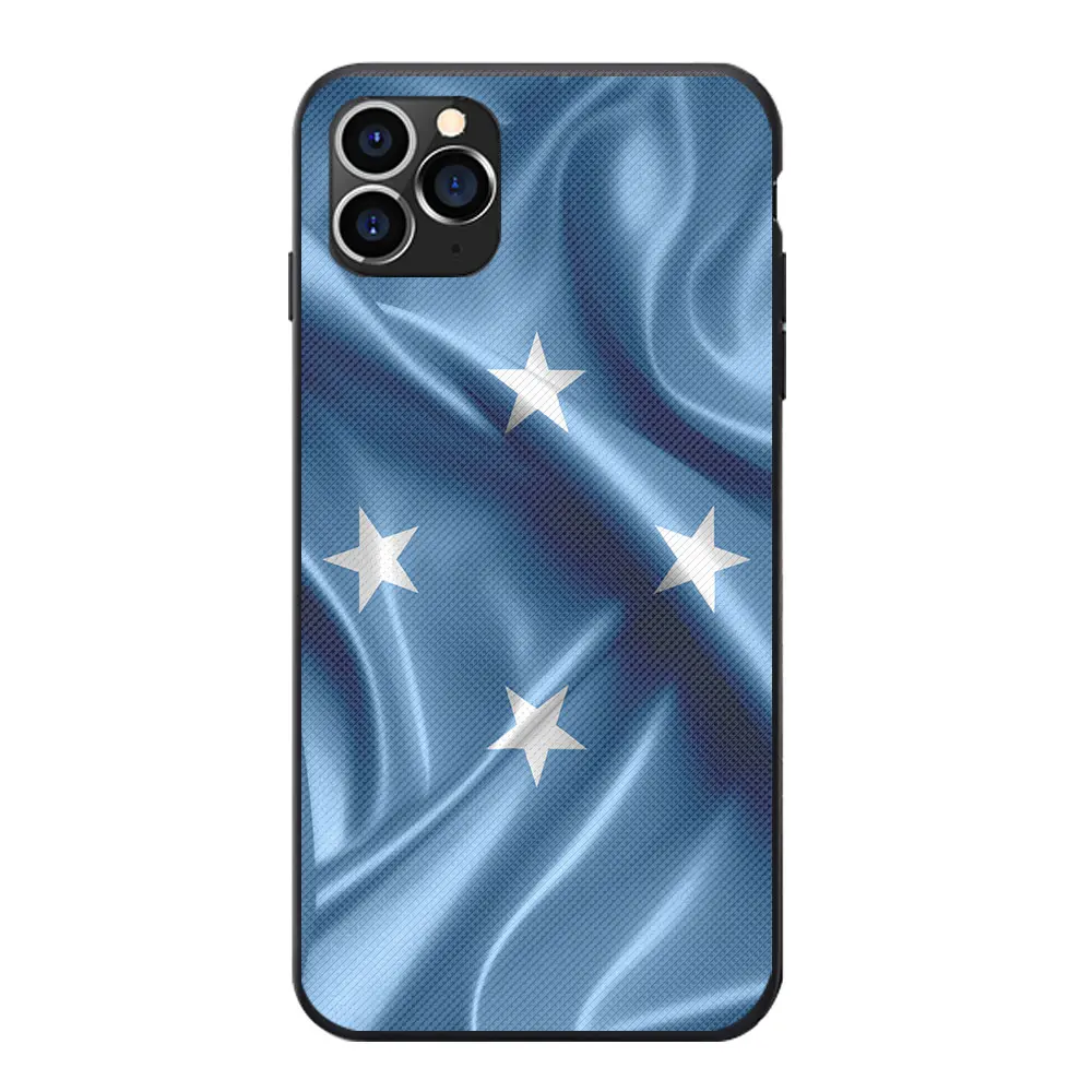 Федеративные Штаты Микронезии флаг точки узорные ТПУ телефонные чехлы для iPhone 6 7