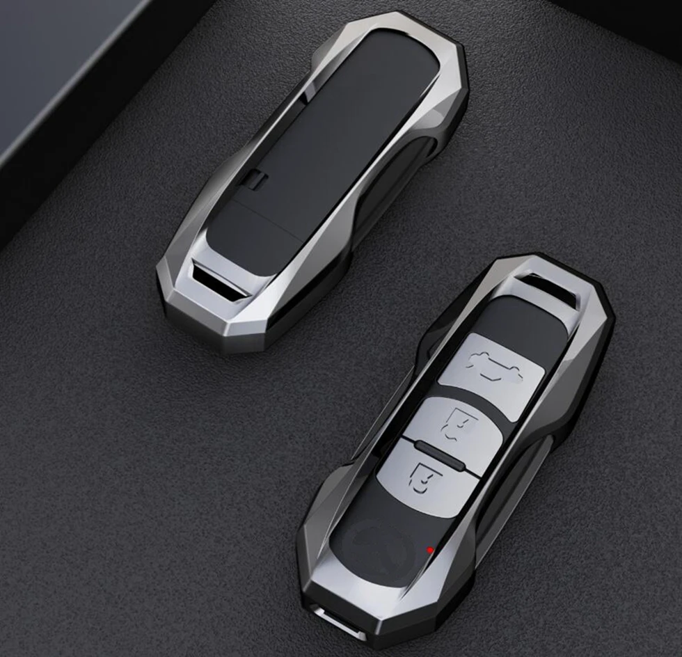 

Car Keychain Case Holder For Mazda CX-5 CX-9 CX-3 CX-4 Axela Mazda 6 Atenza 2017 2018 Smart Key Shell Protective Accessories