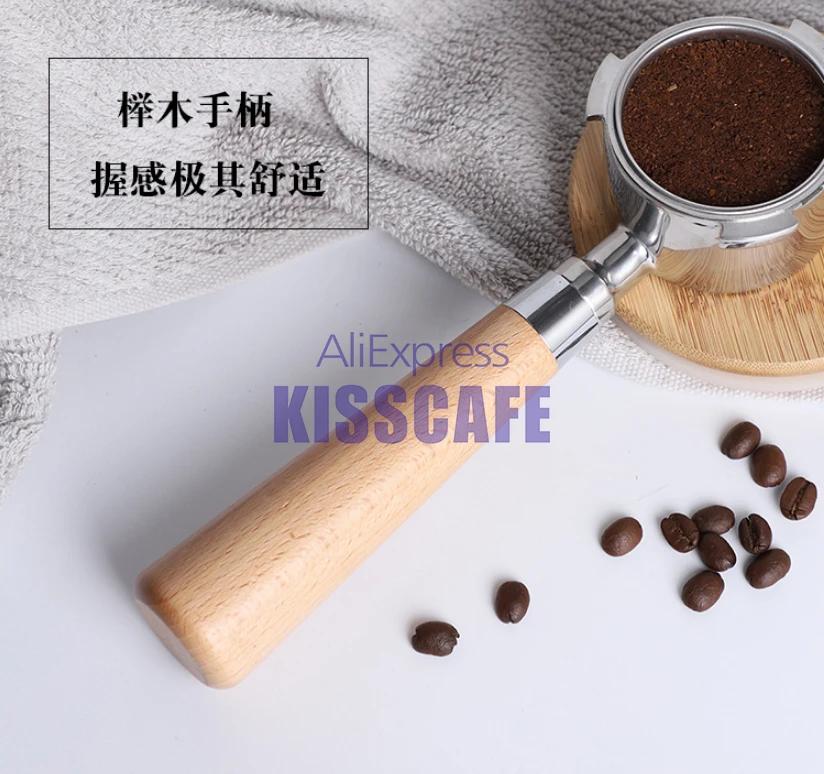 Эспрессо машина портафильтр для DeLonghi EC680 EC685 нержавеющая сталь кофе машина бездонный фильтр Держатель Бариста инструмент