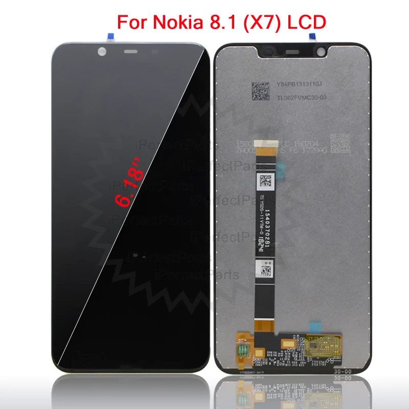 ЖК-дисплей Nokia X7 Для 8 1 TA-1131 с сенсорным экраном и дигитайзером для 7 сменный в