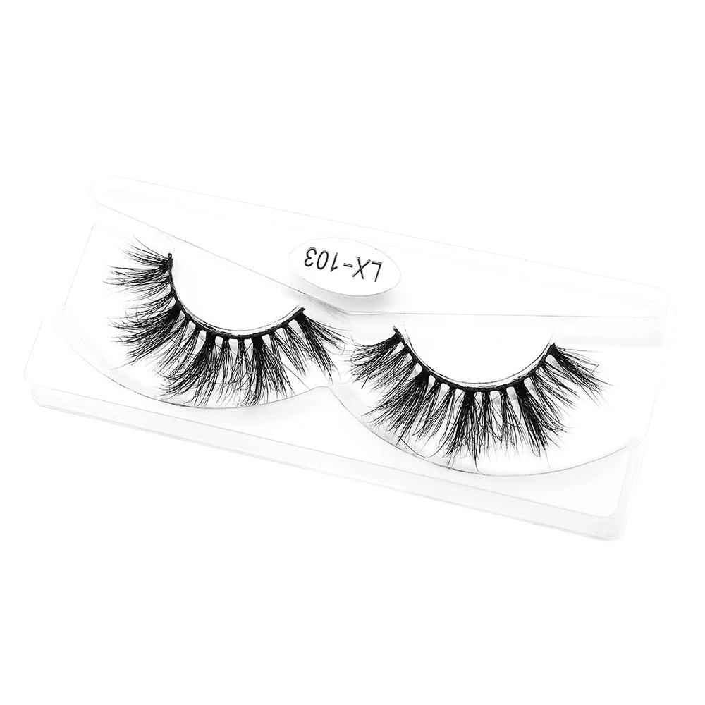 

LASHWOODS 3D Mink Lashes False Eyelashes Makeup Cross Thick Natural Long Dramatic Fluffy Lashes Mink Eyelashes Soft Eyelash