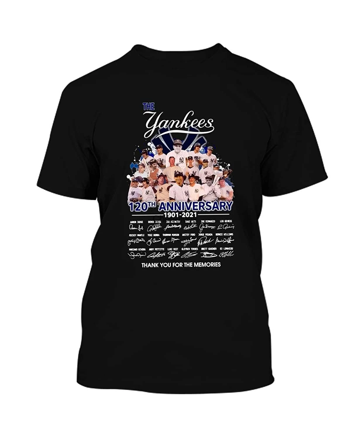 Футболка Yankees на 120 годовщину Athena 157|Мужские футболки| |
