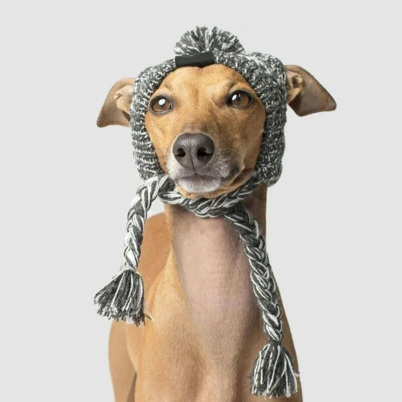 

Winter Pet Dog Hat Cap Hats Woolen Dog Accessories Christmas Warm Windproof Pet