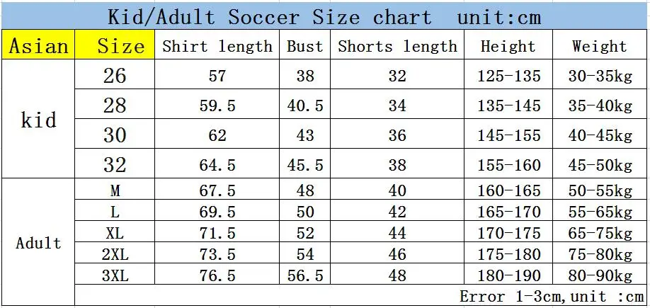 Custom camiseta futb Children Adult Football Jerseys Boys Soccer Sets,Football Uniforms Kids Soccer Tracksuit Team sports shirt