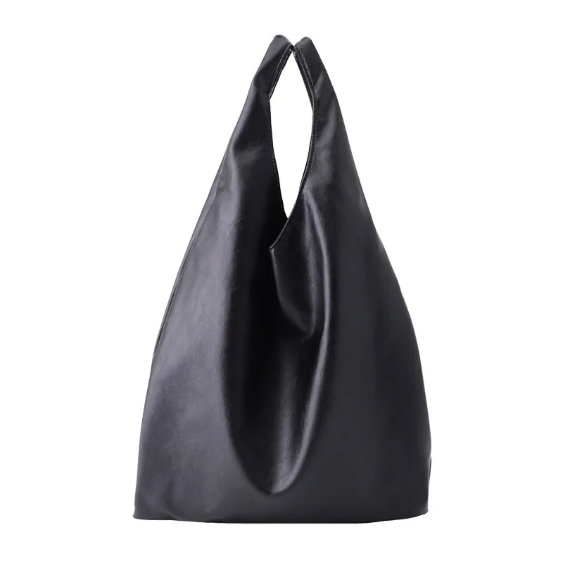 

Simple and Fashionable Soft Leather Shoulder Bag Children's Bag Leisure Large Capacity Commuter Handbags