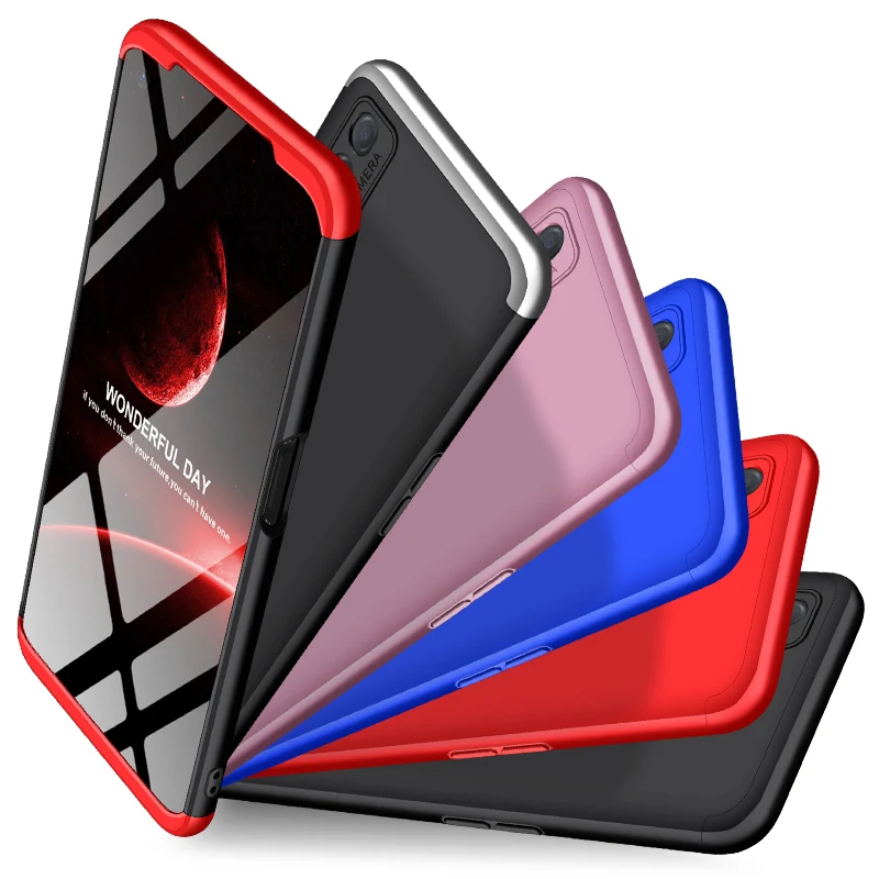 Чехол Realme Narzo 30 4G RMX2156 3 в 1 качественный матовый жесткий противоударный чехол для