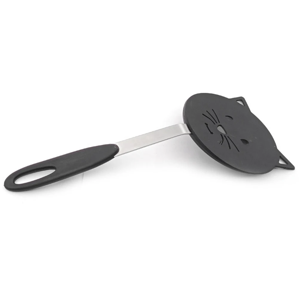 Cute Cat Non Stick Nylon Turner Flipper Home Kitchen Utensils Shovel Fish Steak Pancake Cooking Tools Frying Spatula Omelette |