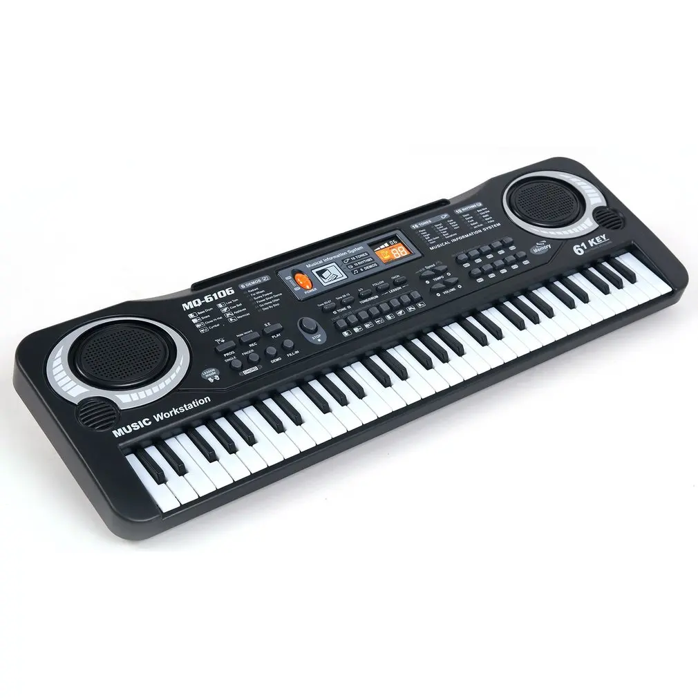 

Multifunction and Delicate 61 Keys Digital Music Electronic Keyboard Board Toy Gift Electric Piano Organ for Kids