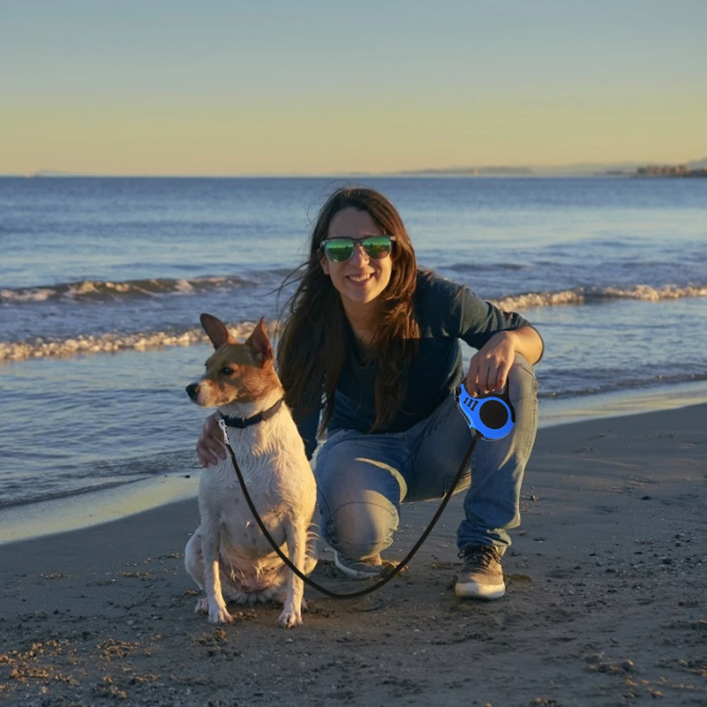 Поводок для собаки кошки поводок рулетка маленьких средних собачьи продукты