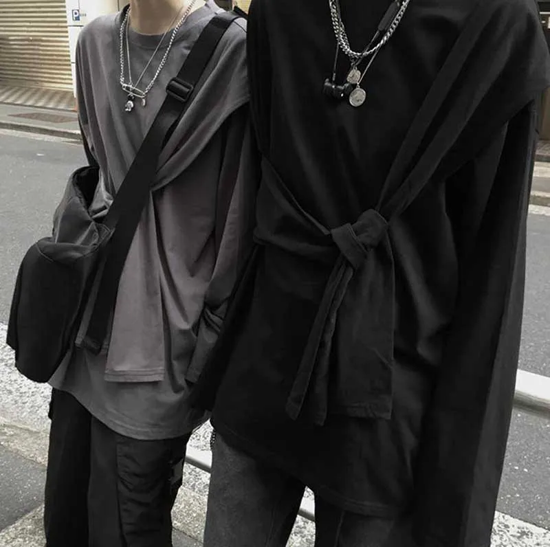 NiceMix Harajuku новые корейские кружевные футболки с круглым вырезом в стиле High Street