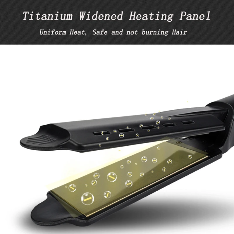infrared hair iron Профессиональный электрический выпрямитель для волос 4 передач регулировка температуры волос плоский Утюг выпрямление волос Паровая керамическая паровая укладка