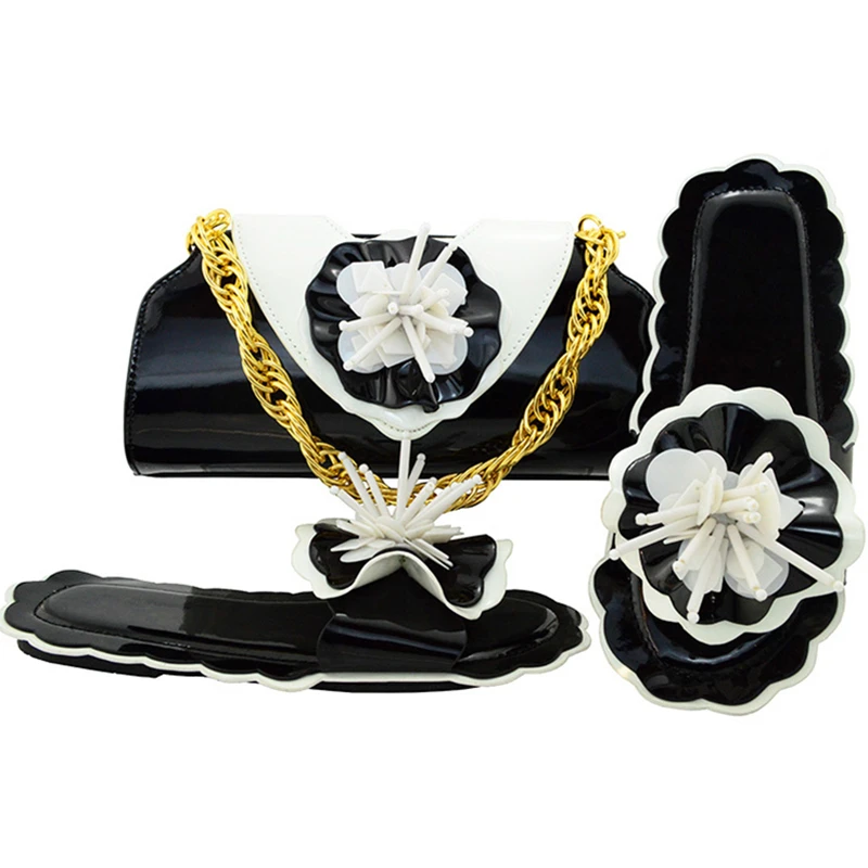 New Arrival Fuchsia Color African Shoes and Matching Bags Italian Ladies Bag Set Decorated with Rhinestones | Обувь