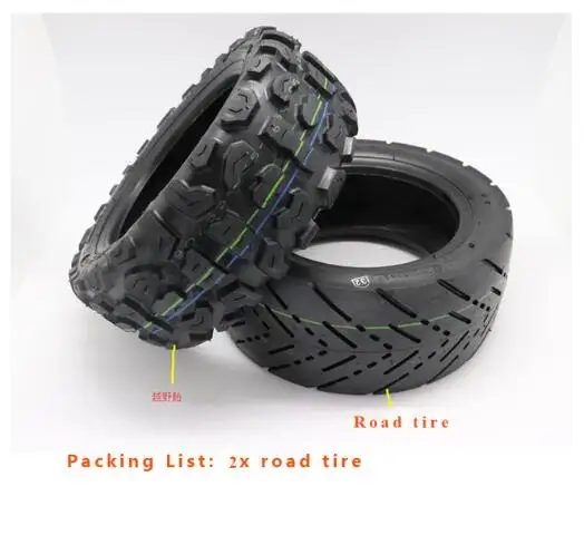 2x road tire 60 в 1600 Вт Электрический мотор для скутера внедорожные/дорожные шины электрический моторный концентратор колеса двигателя для 1" скейтборд ховербо Kick E скутер - Цвет: 2x road tire