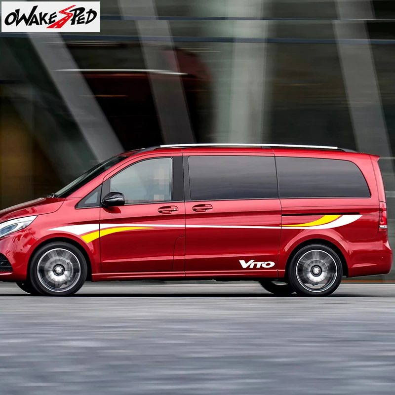 Спортивные полосы для кузова автомобиля Стайлинг Декор наклейка s автомобильные