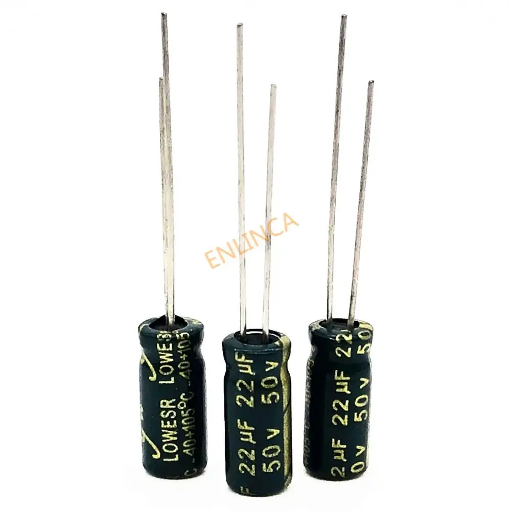 Высокочастотный низкоимпедансный алюминиевый электролитический конденсатор 50