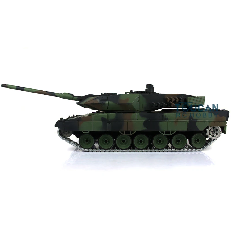 Хэн длинные 1/16 7 0 Модернизированный Leopard2A6 Р/У танки 3889 металлические дорожки